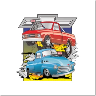 Chevy Trucks Posters and Art